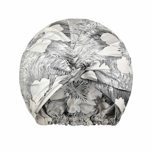Silk Twisted Bonnet | Floral Print | Double Layered