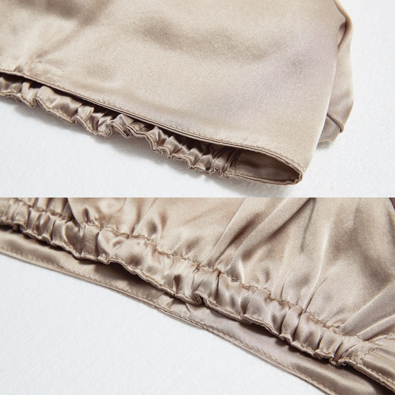 Easy Slip-on Silk Sleep Cap | 19 Momme| Double Layer