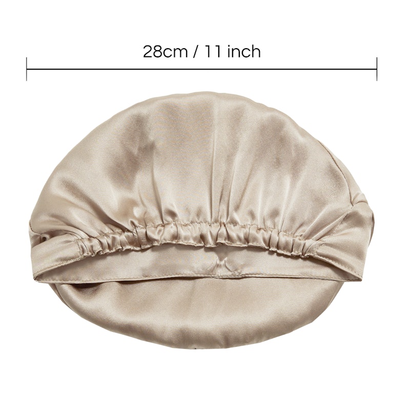 Easy Slip-on Silk Sleep Cap | 19 Momme| Double Layer
