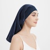 Long Silk Night Cap with Wide Elastic Band | 19 Momme Color