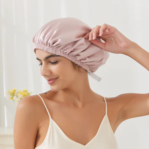 Extra Large Silk Buckled Bonnet | 19 Momme | Double Layer