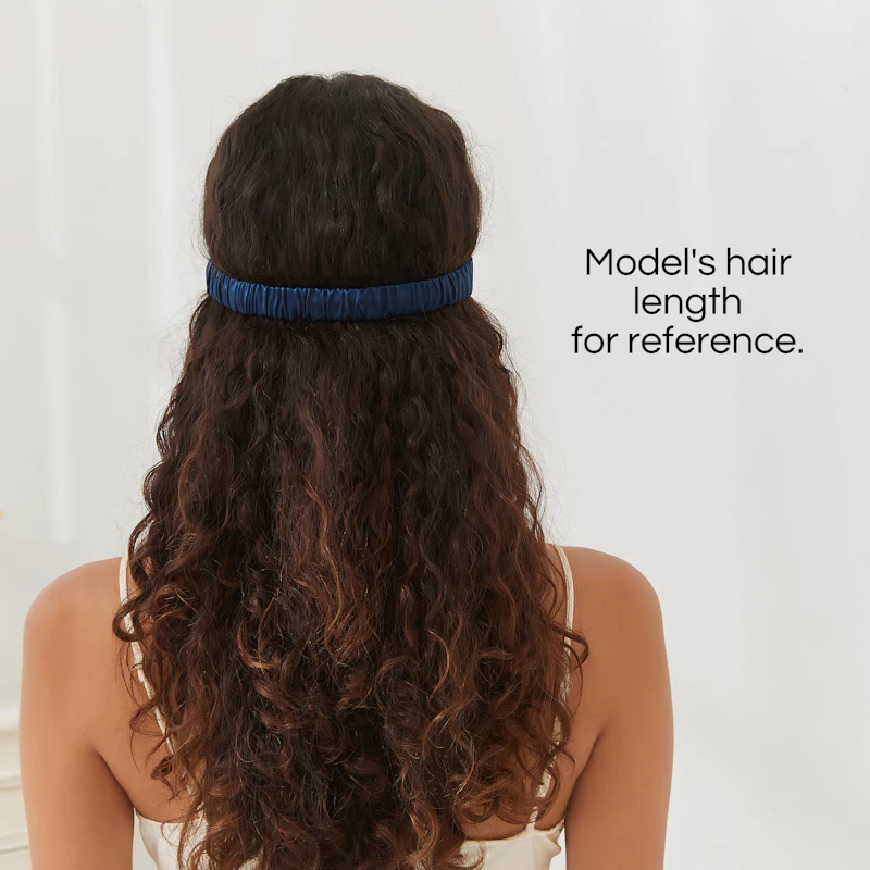 Extra Large Silk Buckled Bonnet | 19 Momme | Double Layer