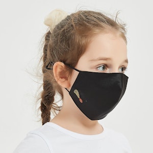 Kids Washable Silk Face Mask 3 Layer