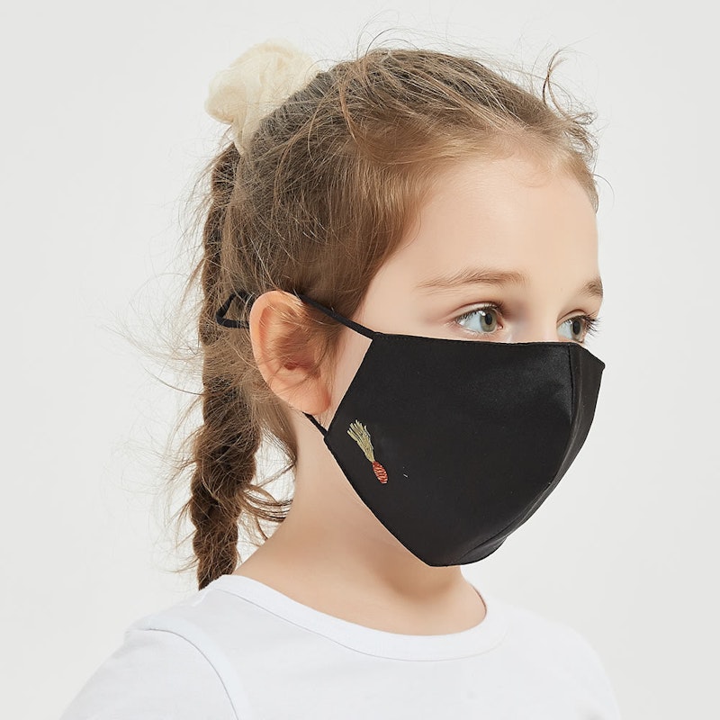 Kids Washable Silk Face Mask 3 Layer