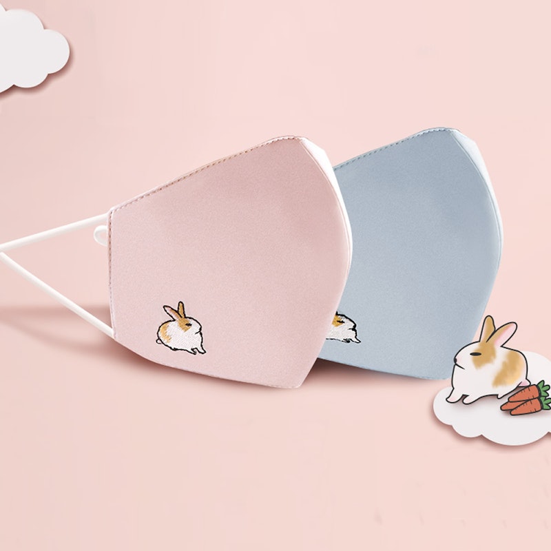 Kids Washable Silk Face Mask 3 Layer