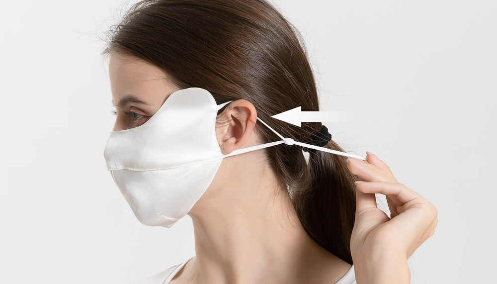 Silk Sunproof Face Covering detail Image