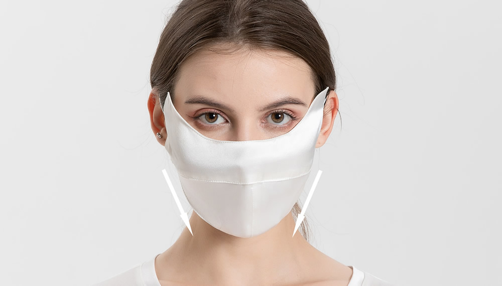 Silk Sunproof Face Covering detail Image