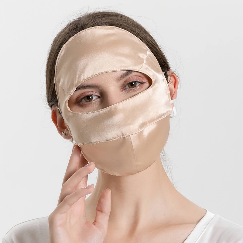 Silk Sunproof Whole Face Covering