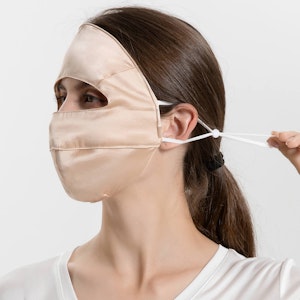 Silk Sunproof Whole Face Covering