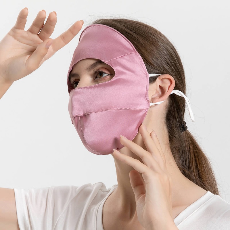 Silk Sunproof Whole Face Covering