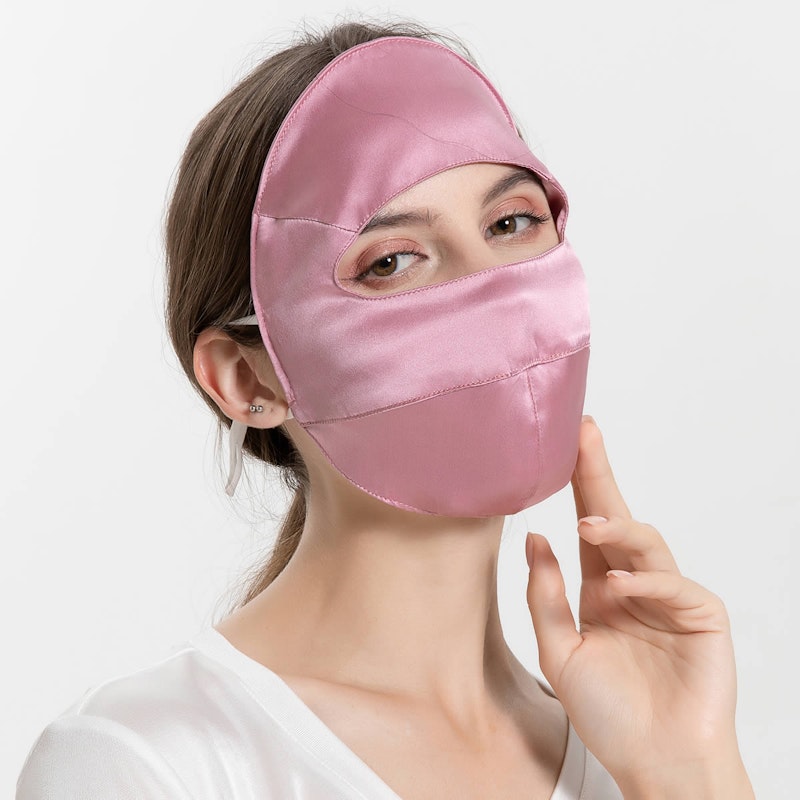 Silk Sunproof Whole Face Covering
