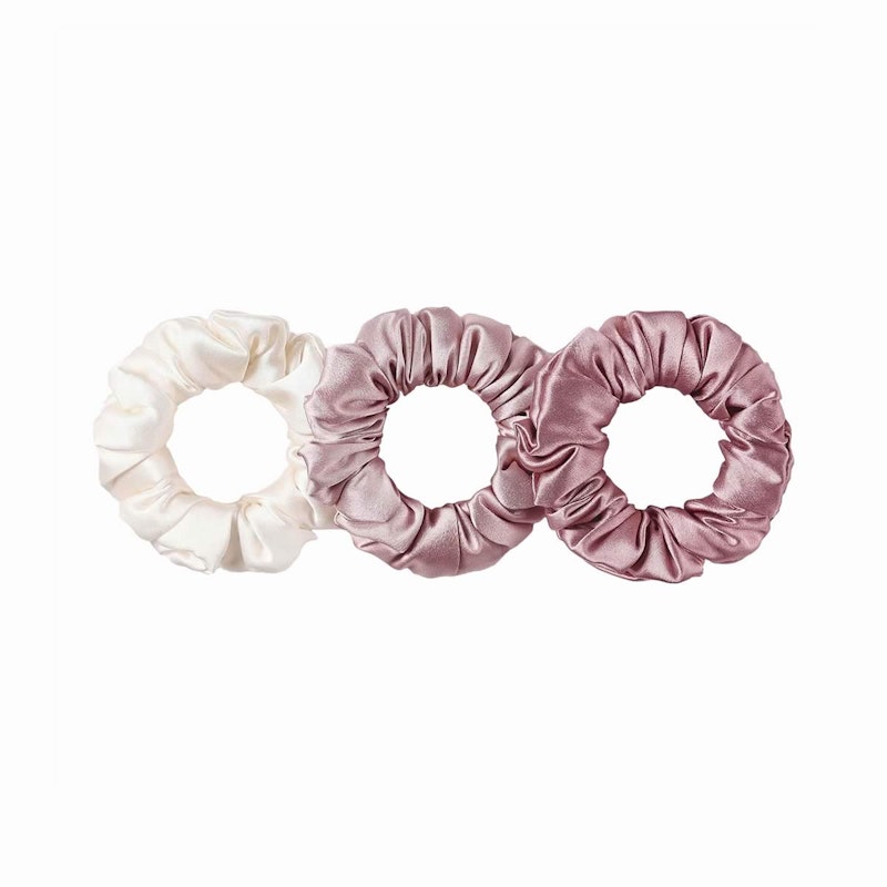 3 Pack Silk Scrunchies | 30 Momme | Small
