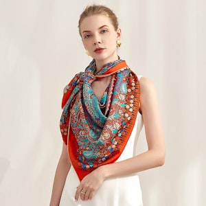 Silk Twill Scarf 132 | THE HARMONY