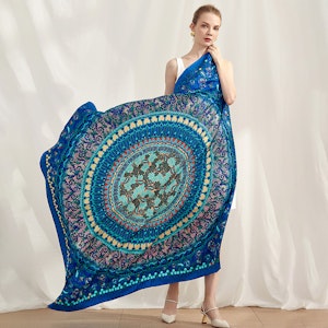 Silk Twill Scarf 132 | THE HARMONY