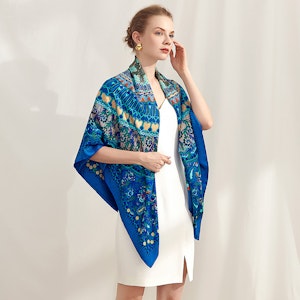 Silk Twill Scarf 132 | THE HARMONY