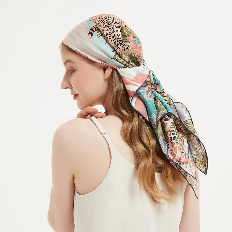 Silk Twill Scarf 90 | THE PRAIRIES