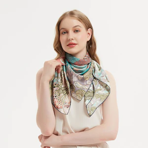 Silk Twill Scarf 90 | THE PRAIRIES