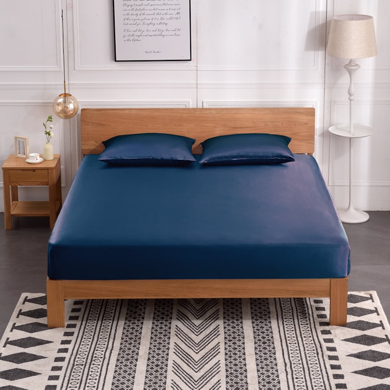 3PCS 25 Momme Silk Fitted Sheet Pillowcases Set