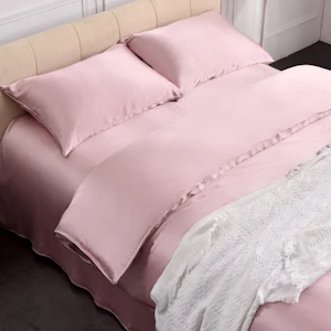 3PCS 22Momme Silk Duvet Cover Pillowcases Set