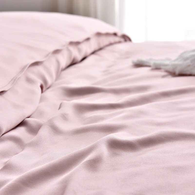 3PCS 22Momme Silk Duvet Cover Pillowcases Set