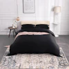 3PCS 22Momme Silk Duvet Cover Pillowcases Set Color