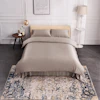 3PCS 22Momme Silk Duvet Cover Pillowcases Set Color