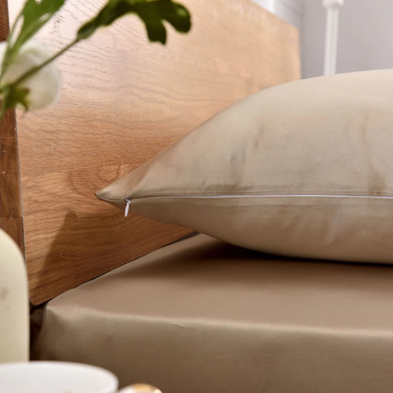 3PCS 19 Momme Silk Fitted Sheet Pillowcases Set	