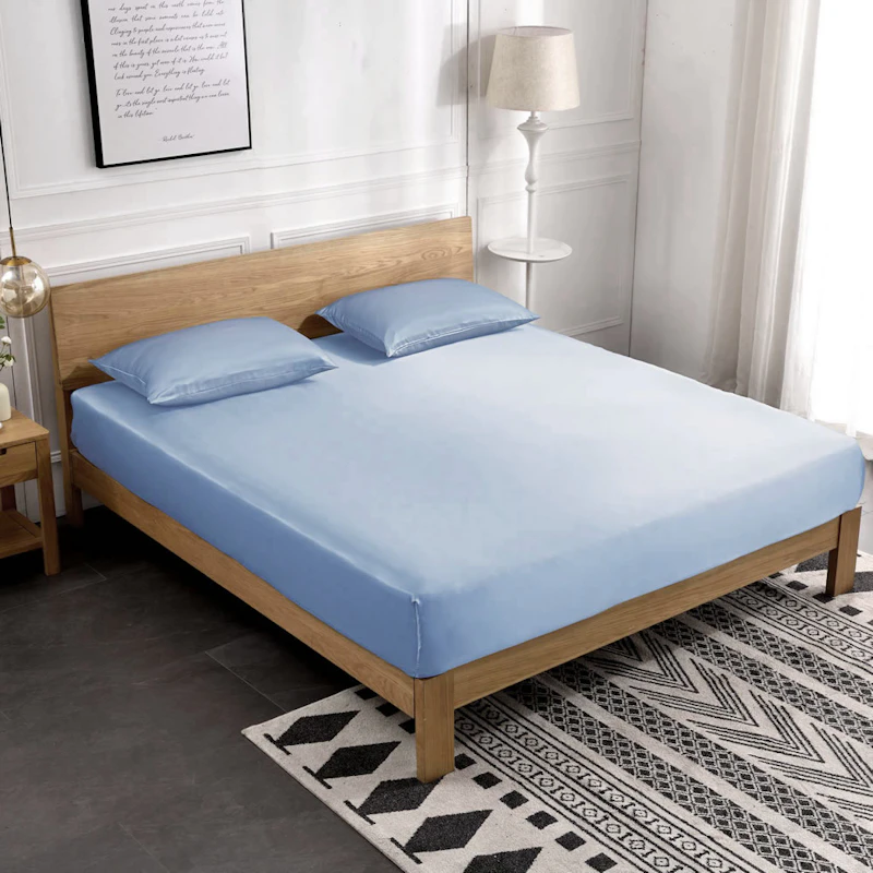 3PCS 19 Momme Silk Fitted Sheet Pillowcases Set	