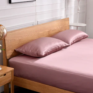 3PCS 22Momme Silk Fitted Sheet Pillowcases Set