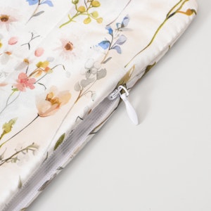 1PC 19 Momme Floral Print Silk Pillowcase