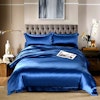 19 Momme 4PCS Seamless Silk Bedding Sets Solid Color Color