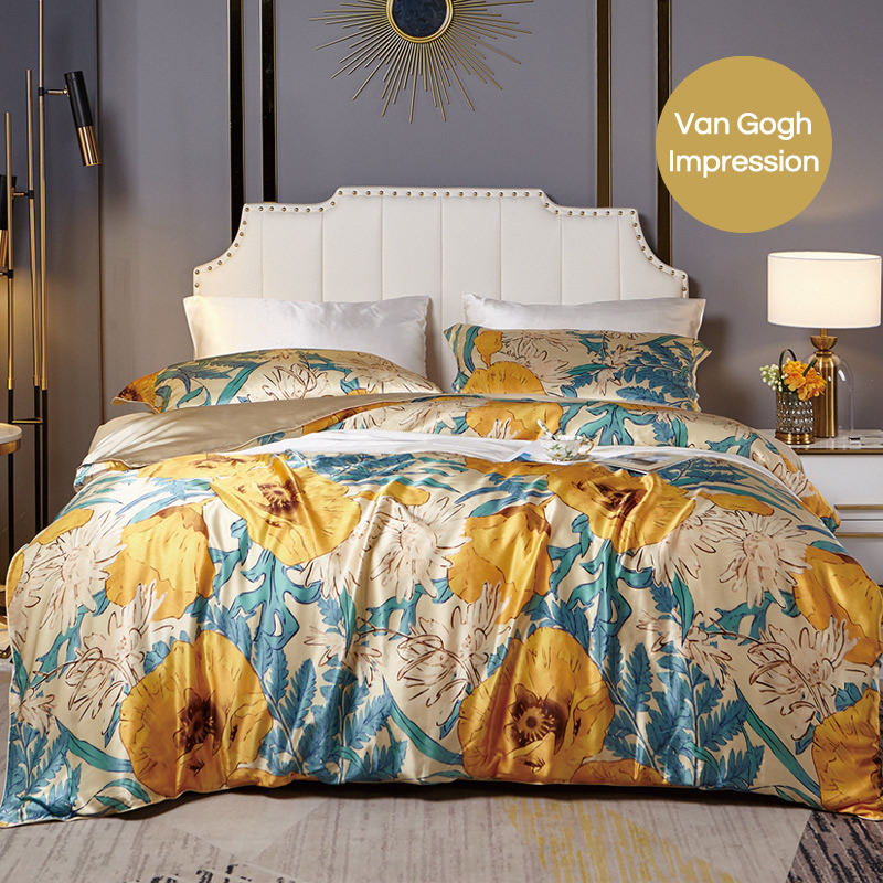 signature collection silk duvet