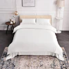 3PCS 30 Momme Silk Duvet Cover Pillowcases Set Color