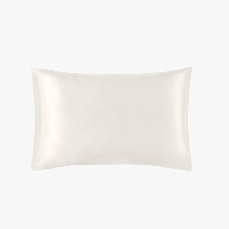 1PC 19 Momme Zippered Silk Pillowcase