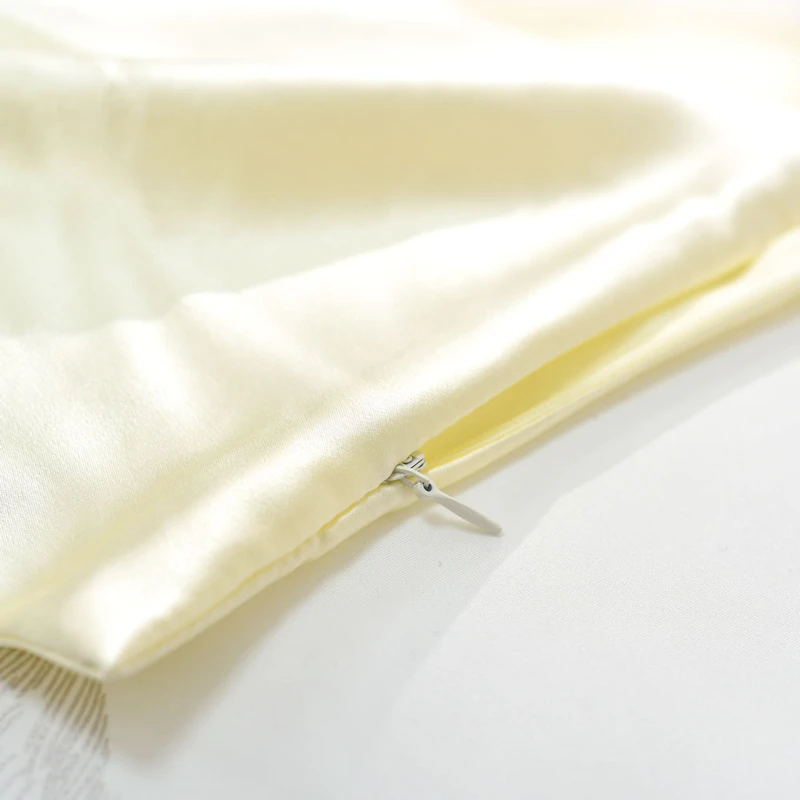 30 Momme Terse Silk Pillowcase With Hidden Zipper