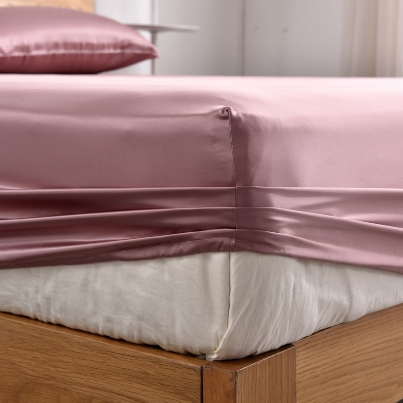 22 Momme Seamless Silk Fitted Sheet RachelSilk United States