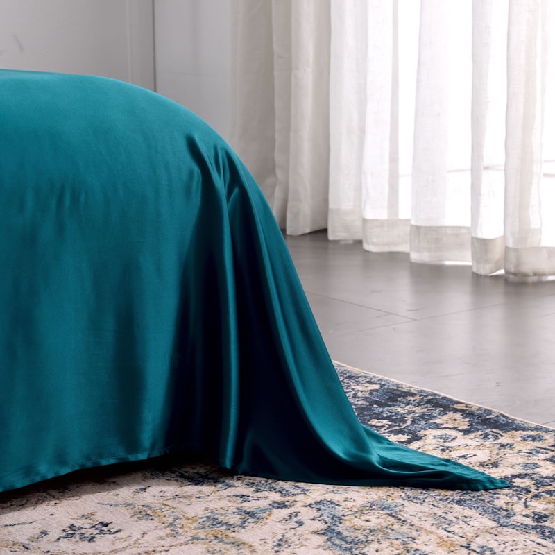 3PCS 22 Momme Silk Flat Sheet Pillowcases Set