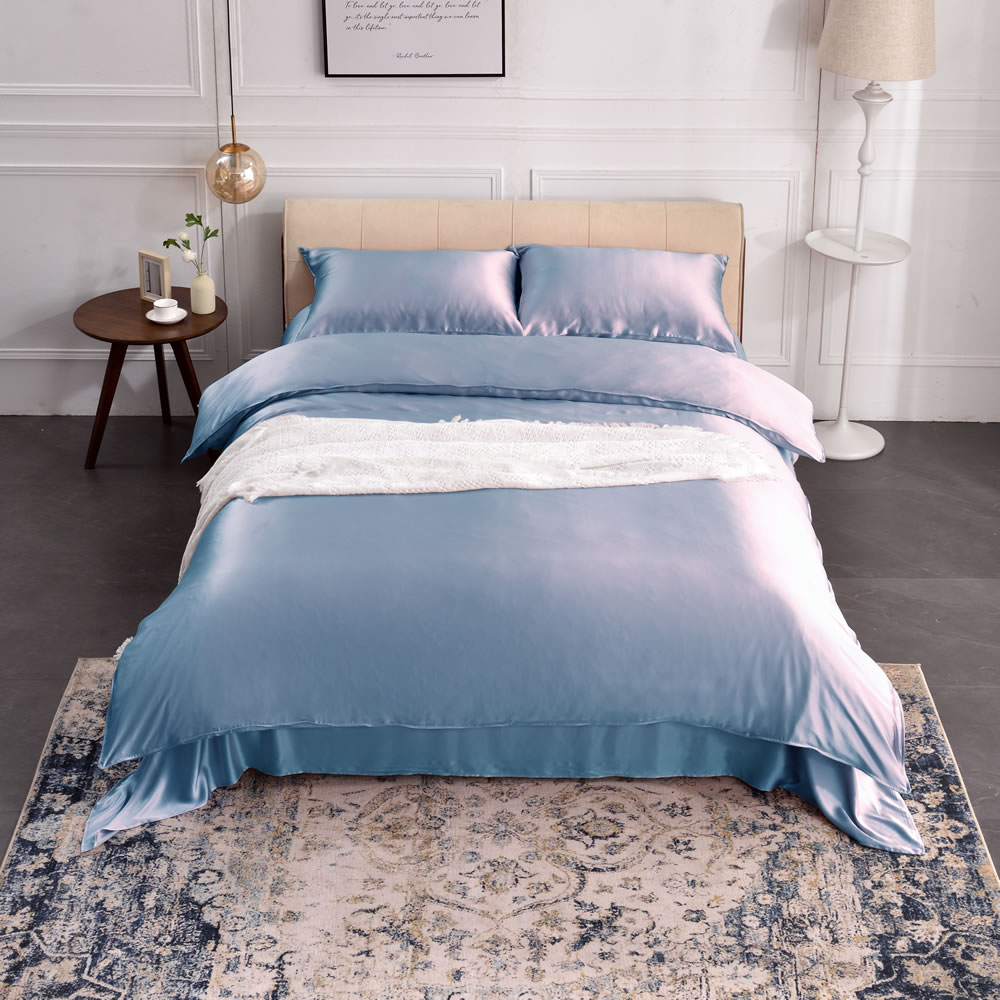 30 Momme Seamless Silk Duvet Cover | RachelSilk | United States