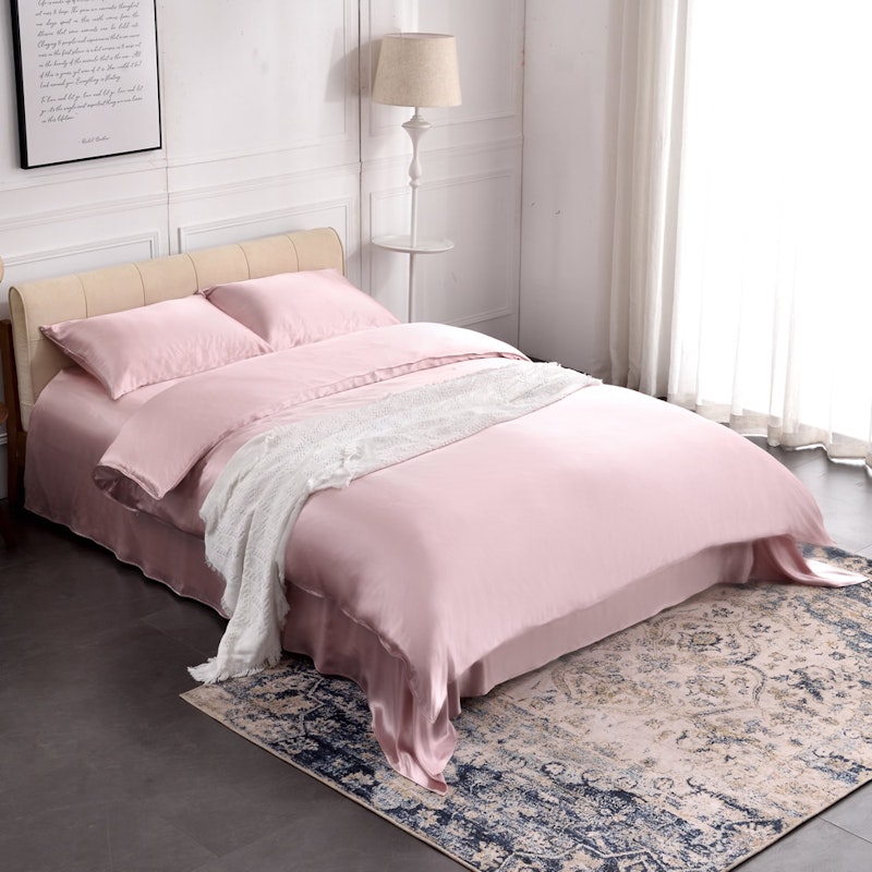 3PCS 30 Momme Silk Duvet Cover Pillowcases Set