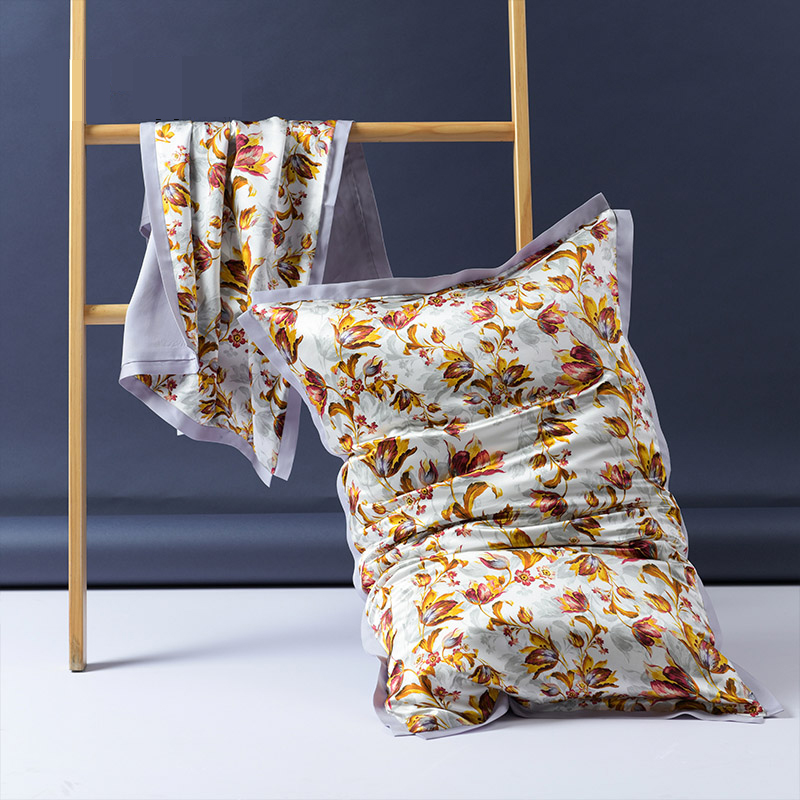 Chic Printed Oxford Envelope Silk Pillowcase RachelSilk United States