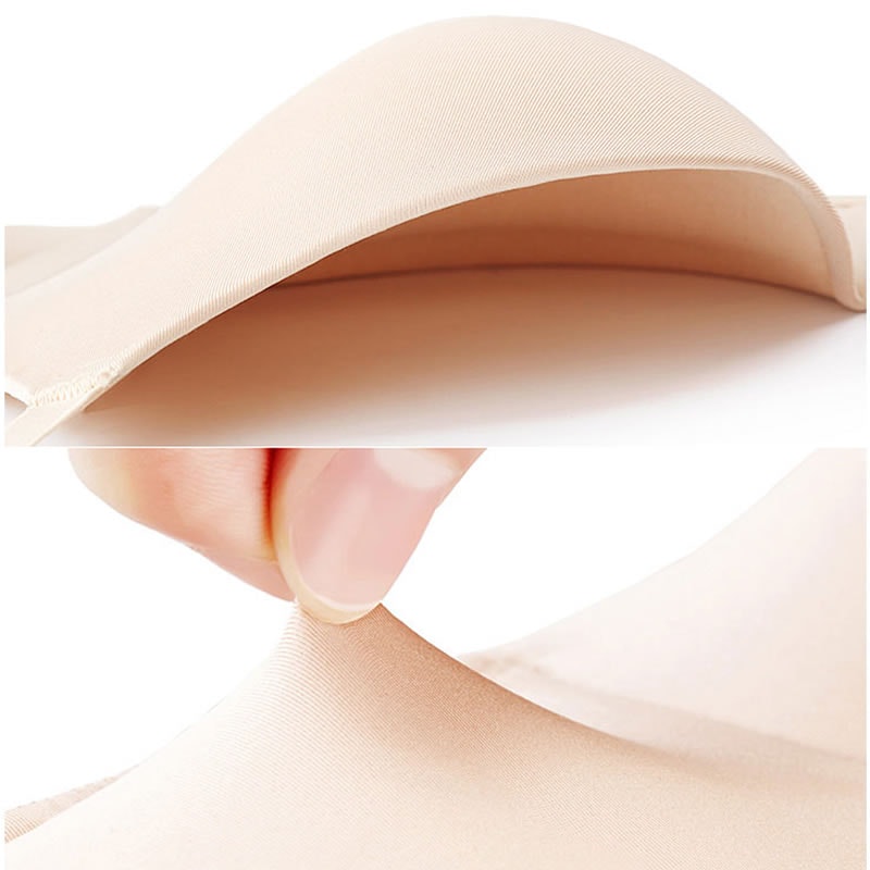 [CLEARANCE] Classy Wireless Gathered Silk Bra