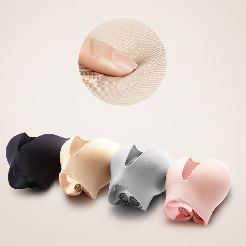 [CLEARANCE] Classy Wireless Gathered Silk Bra