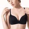 [CLEARANCE] Classy Wireless Gathered Silk Bra Color
