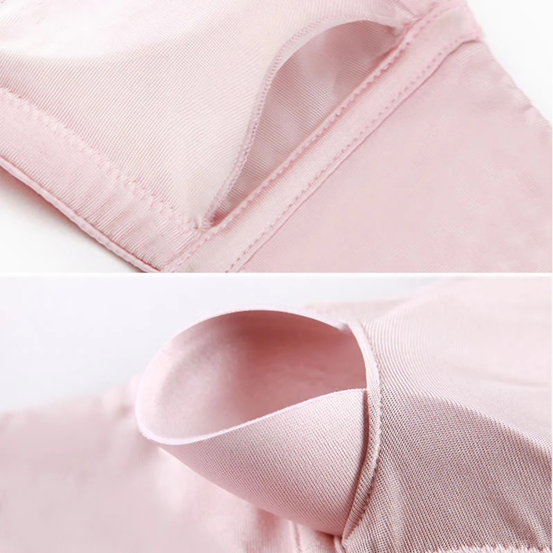 [CLEARANCE] Wireless Silk Bra With Replaceable Straps