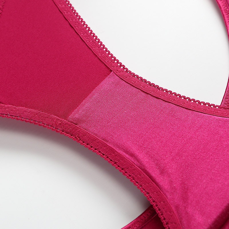 Sexy Silk Thong Panty With Lace