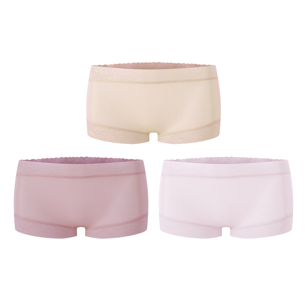 SEXY 100% Charmeuse SILK Mens Boxer Shorts Underwear (Pink)