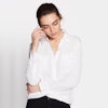 Classic Silk Shirt With Pockets Color