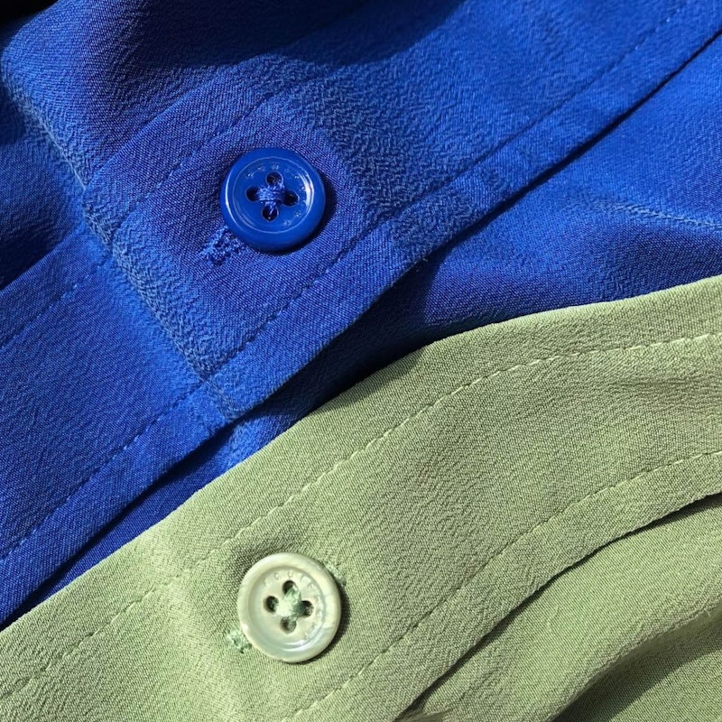 Classic Silk Shirt With Pockets