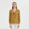 Classic Leopard Silk Shirt Color
