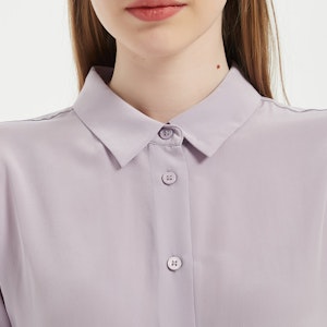 Women Versatile Long-Sleeved Everyday Silk Blouse